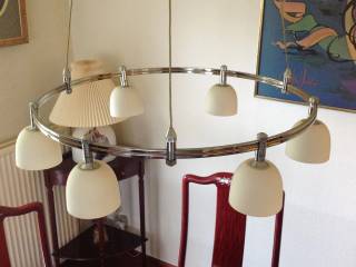Loftslampe med halogen