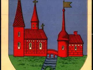 Danske Byvaabner - Skelskør Byvaaben - Fritz Benzen 59 - Ubrugt