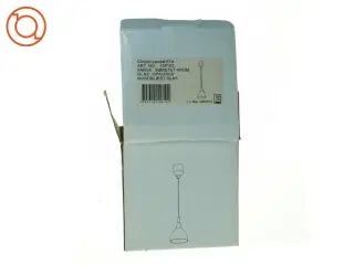 Chopin pendel lampe (str. 10 x 13 cm)