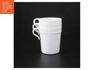 Stabelbare plastikkrus 300 ml (str. 300 ml. 3 styk)