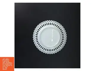 2 Vintage porcelæn tallerkener (str. Ø. 17,5 cm. og. 21,5 cm)