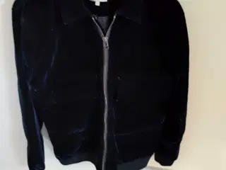 Velour jakke str M - som ny