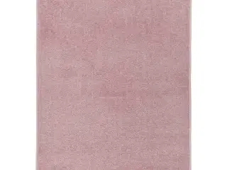 Gulvtæppe 120x170 cm kort luv lyserød