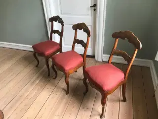 3 Danske antikke stole giv et bud