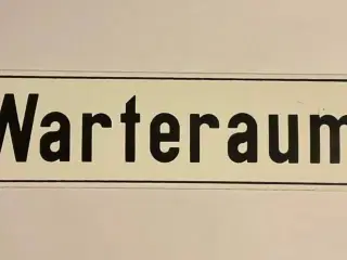Nyt Emaljeskilt fra Deutsche Bahn