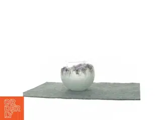 Glas lysestage (str. 10 cm)