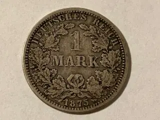 1 Mark 1875 Germany - Silver