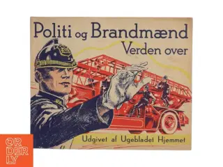 Vintage Bog om Politi og Brandmænd