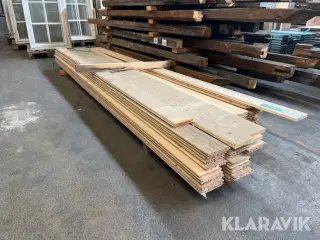 Facadebeklædning Superwood 142mm 45 styk brædder