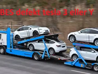 KØBES tesla model 3 eller Y 