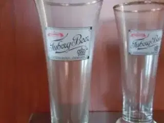 Tuborg øl glas