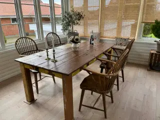 Windsor stole med armlæn