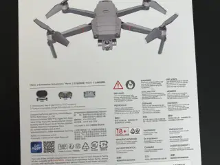 Drone MAVIC 2 ENTERPRISE med kun 4 timers flyvning