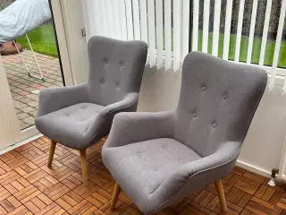 Flotte grå lænestole 