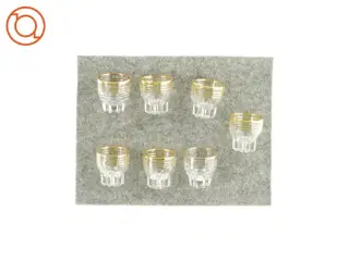 Små shotsglas 7 styk  (str. HØ: 4x4)