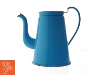 Blå emaljeret tekande, madam Blå (str. Ø. 11,5 cm. længde, 23,5 cm)