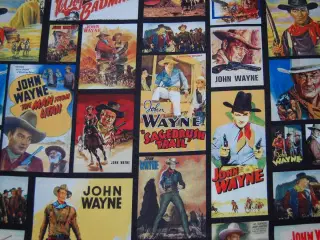 Stof Metervare med John Wayne