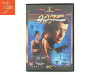 007, the world is not enough med Pierce Brosnan (DVD)