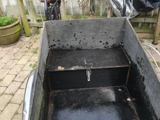 Christiania ladcykel inc. 3 batterier/press/garage
