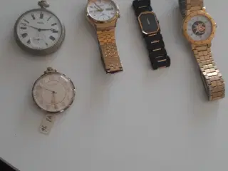 Armbåndsur og lommeure