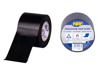 HPX isolerbånd sort 50mm x 20m