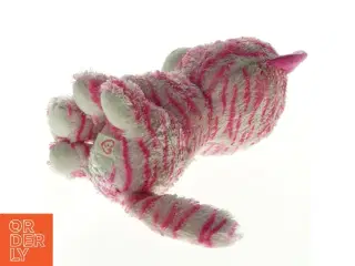Stripet plysbamse fra Ty (str. 24 x 11 cm)