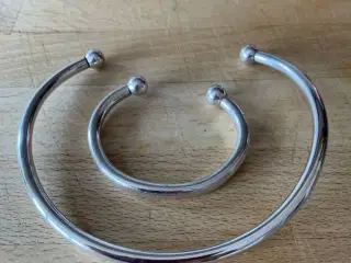 Halsring og armbånd