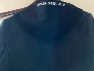 Fed diesel uldfrakke str. 12 år brugt 2 gange