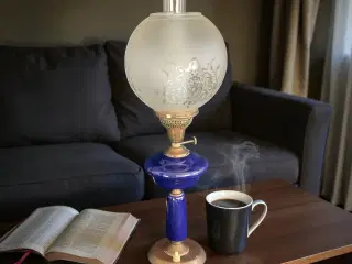 Ombygget gammelt olielampe