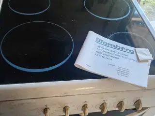 Blomberg med glaskeramisk kogeplade