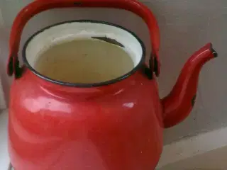 Metal kedel potteskjuler gran vase OG GM metal