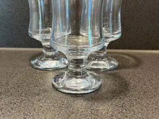 Skibsglas, fra holmegård, str. ølglas