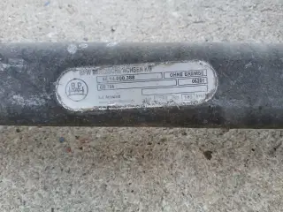 Aksel til trailer 750kg