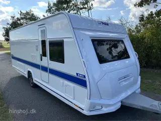 2026 - Polar Blueline 620 BQD   Luksus Polar vintervogn med en dejlig fritstående dobbeltseng fra Hinshøj Caravan