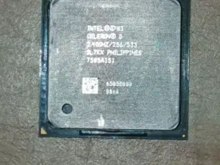 5 stk Intel celeron cpuer socket pga478