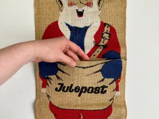 Julepost, hessian