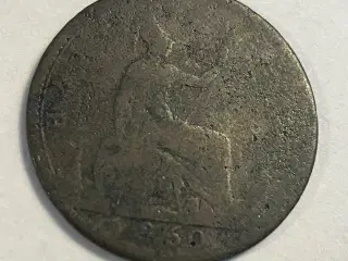 Half Penny 1860 England