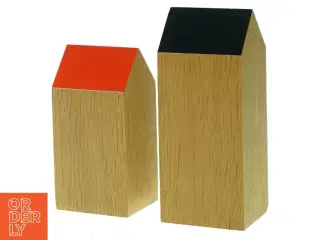 Applicata træhuse (str. 7x7x16 og 7x7x13cm)