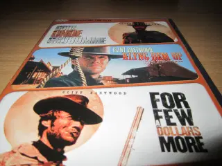 CLINT EASTWOOD. 3 x Film. BOKS.