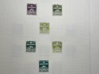 Danske frimærker.