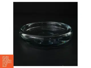 Holmegaard glas skål (str. 20 x 3 cm)