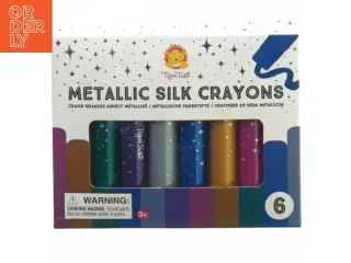 Metallic silk crayons (str. 17 x 14 cm)