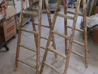 2 stk. 5 trins træwienerstiger
