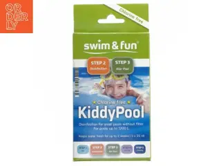KiddyPool desinfektionspakker fra Swim & Fun (str. 3 styks. 25 ml)