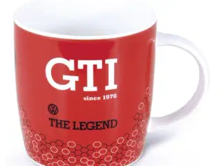 VW GTI kaffekop ''The Legend'' rød, 370 ml