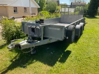Maskintrailer 2 Hb GD125. som ny