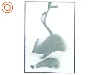 Hænger bamse  med musik (str. 20 cm)