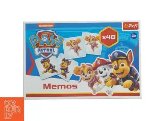 Paw Patrol Memory Spil fra Trefl (str. 48 brikker)