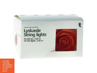 Lyskæde med roser fra Tiger (str. 2 8 5 m)