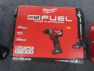 Kompake slagboremaskine M12 - MILWAUKEE M12 FPD-402X
